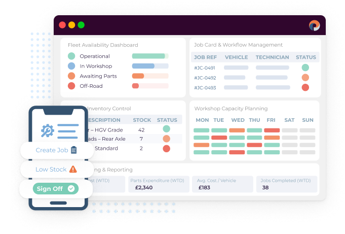 workshop & inventory management software